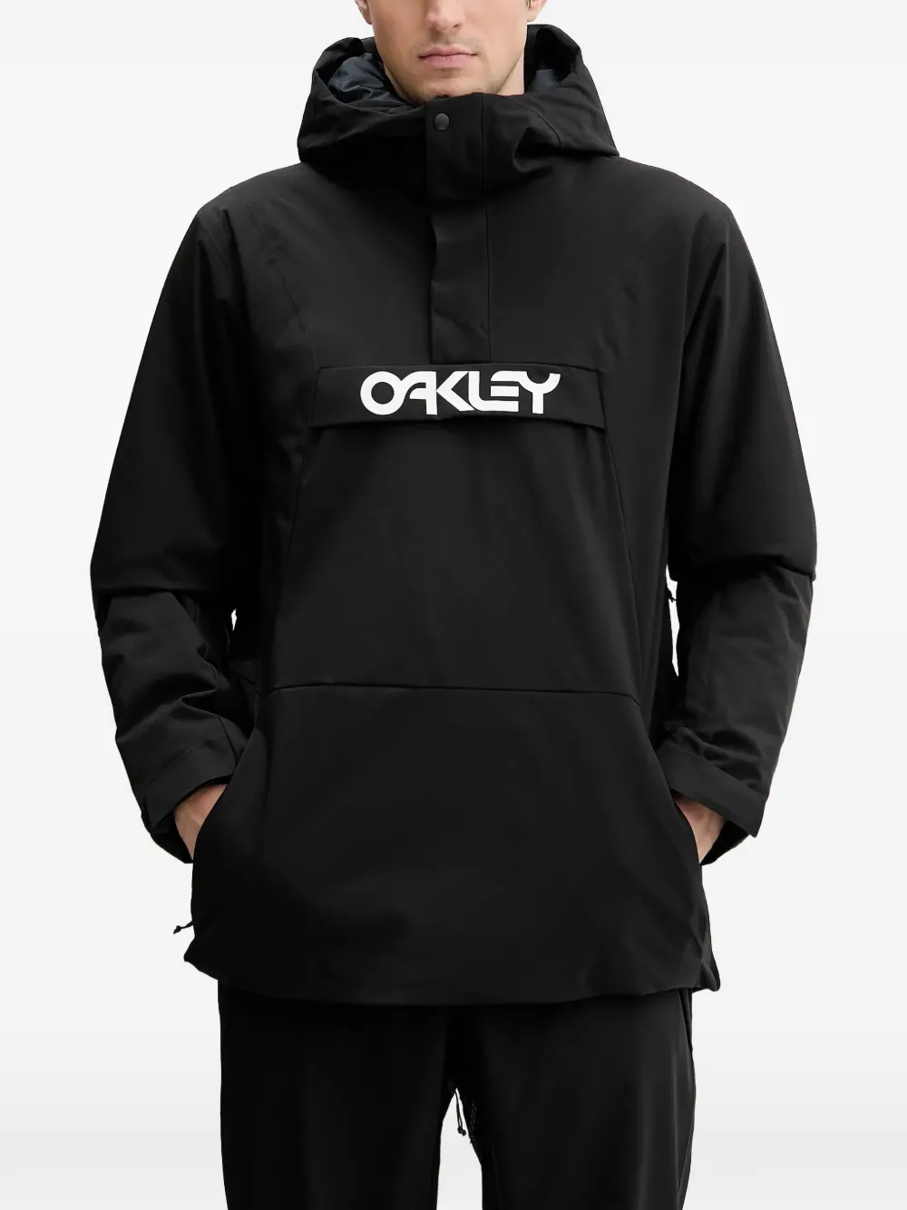 Oakley Tnp Tbt insulated hooded ski jacket - Nero