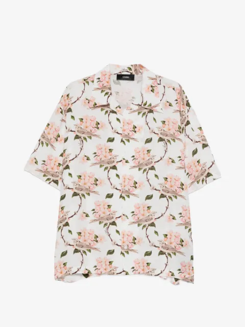 AMIRI camisa con estampado floral