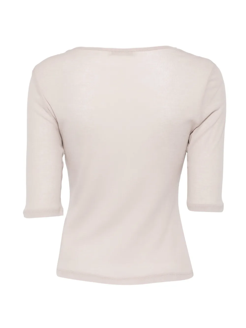  Amomento Round-neck T-shirt - Neutrals 