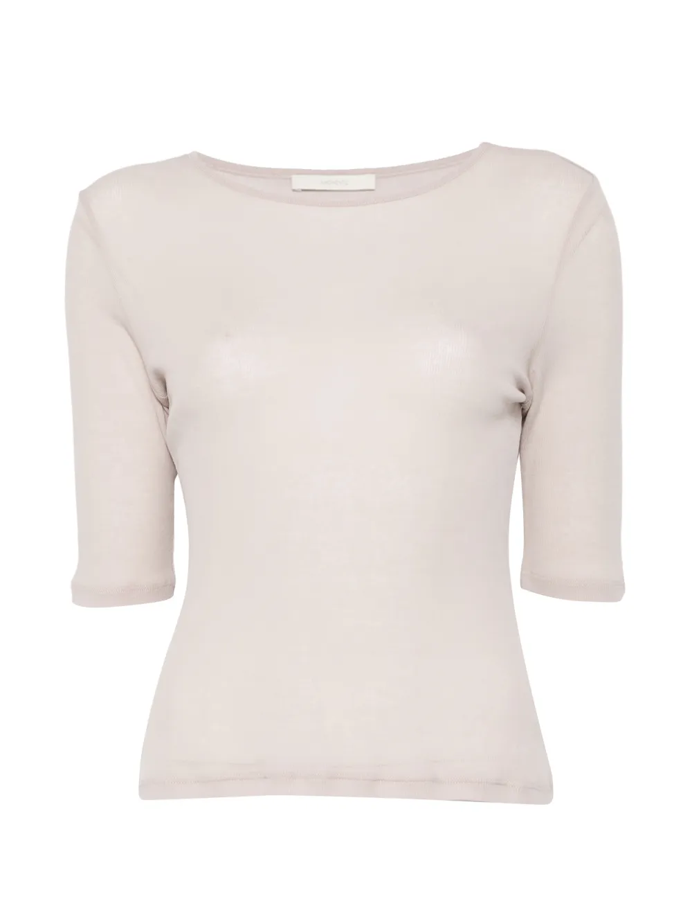 Amomento round-neck T-shirt - Toni neutri