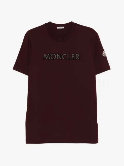 Moncler logo-print cotton T-shirt