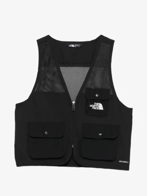 The North Face Kids chaleco con logo estampado