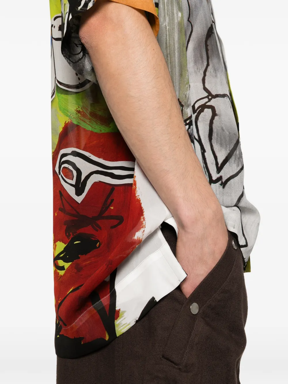 Vivienne Westwood Overhemd met print Grijs
