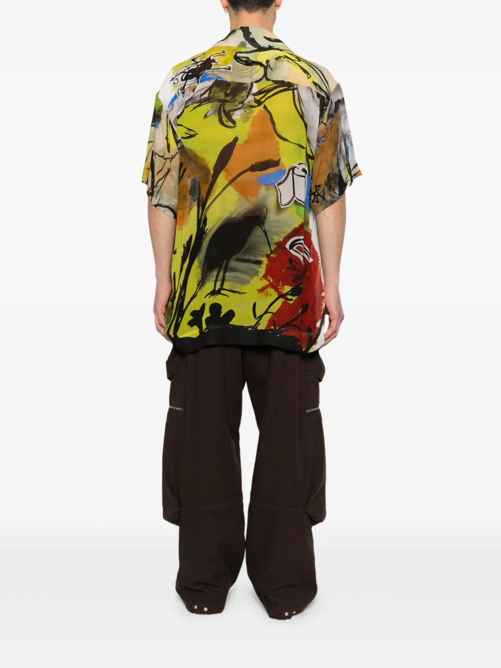 Vivienne Westwood Overhemd met print Grijs