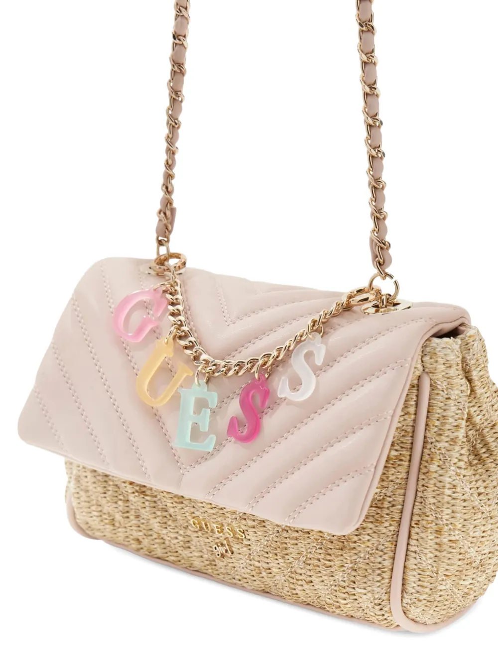 Chain-Detail Crossbody Bag
