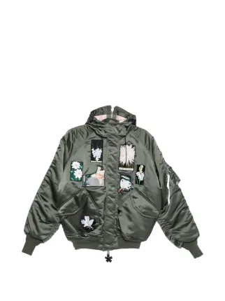Alpha Industries Cecilie Bahnsen N-2B フーデッドジャケット 