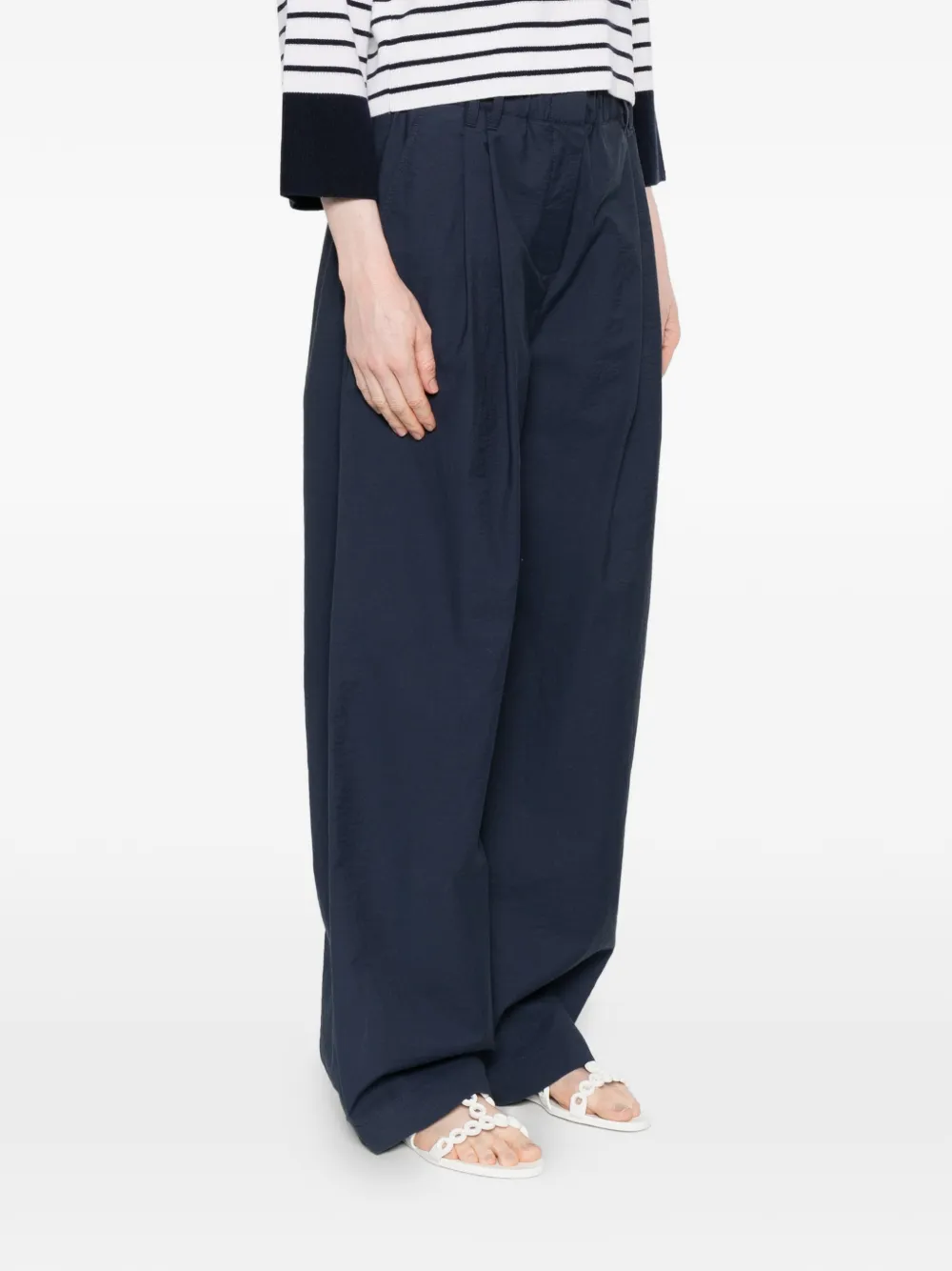 Brunello Cucinelli Plooibroek Blauw