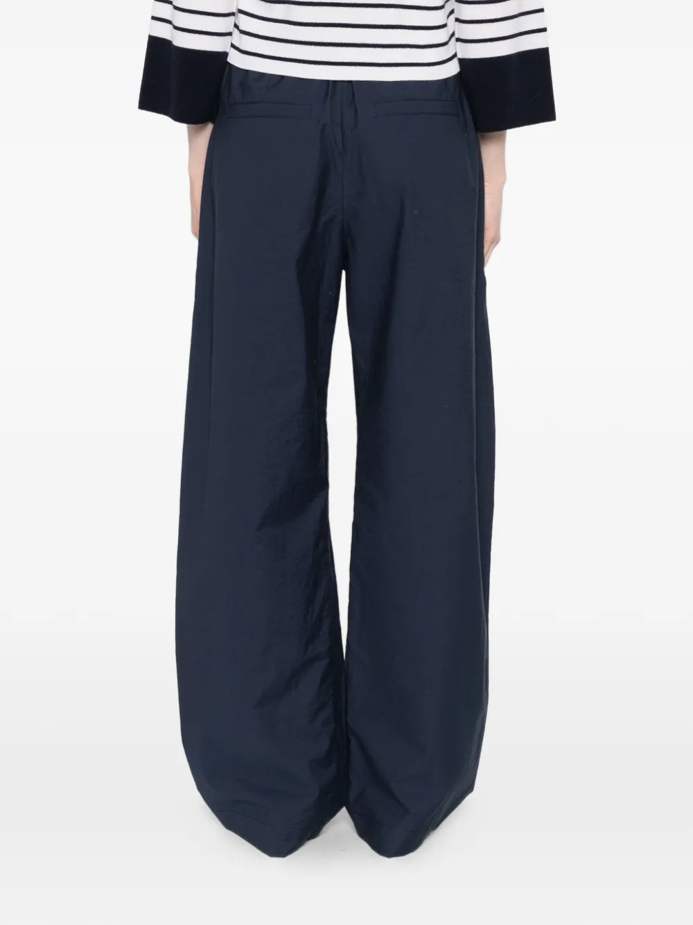 Brunello Cucinelli Plooibroek Blauw