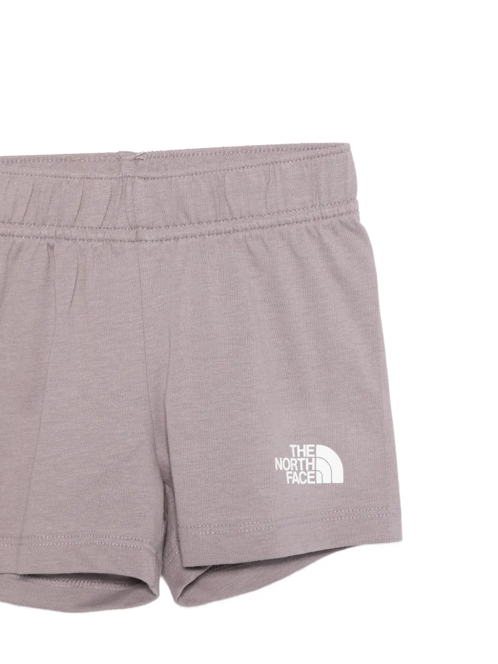 The North Face Kids Tweedelige NSE Box Play shorts set met logo Roze