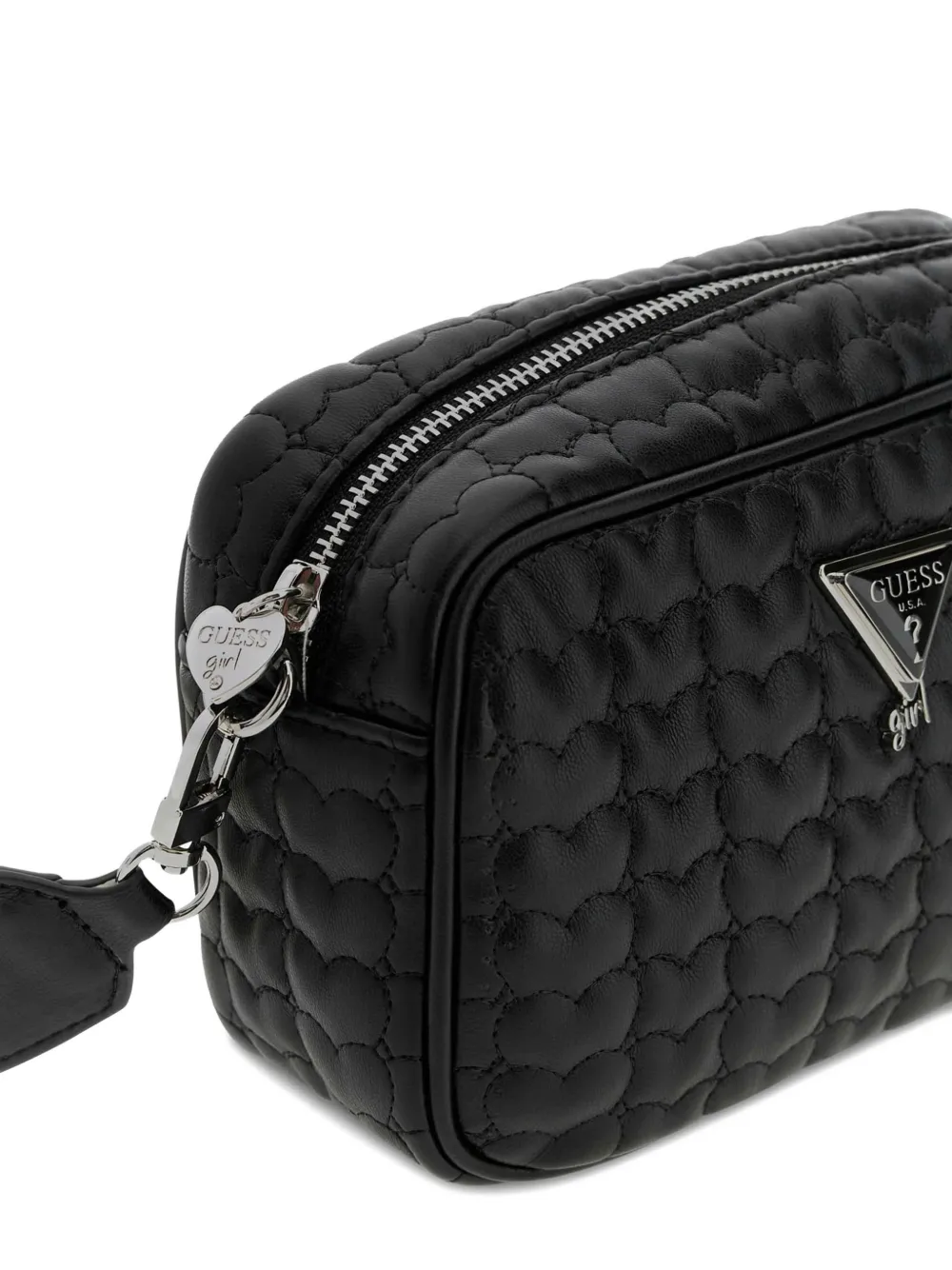  Guess Kids Quilted Cross-body Bag - Black 