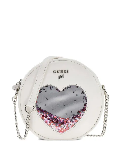 guess kids bolso circular con lentejuelas