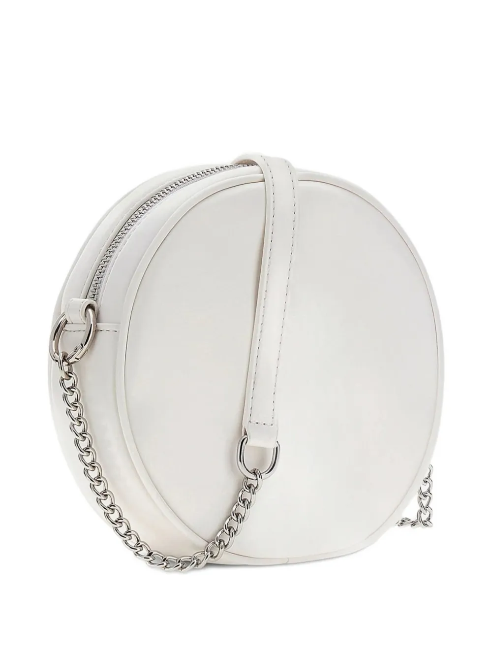  Guess Kids Heart-shape Sequin-embellished Circular Bag - White 