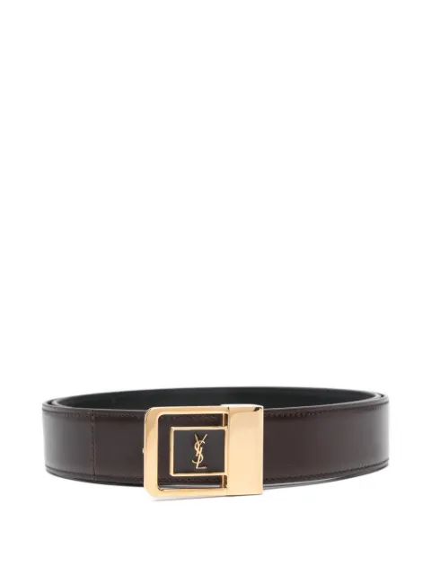 Saint Laurent buckle-logo belt