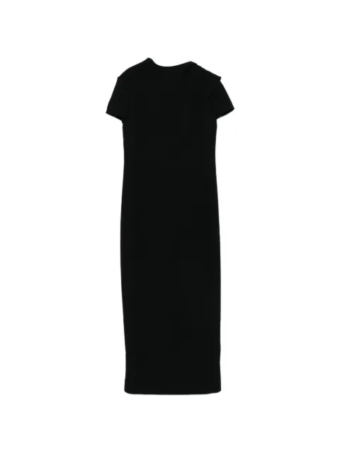 KHAITE Kurzärmeliges Iryl Midikleid