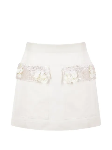 Plan C pocket mini skirt