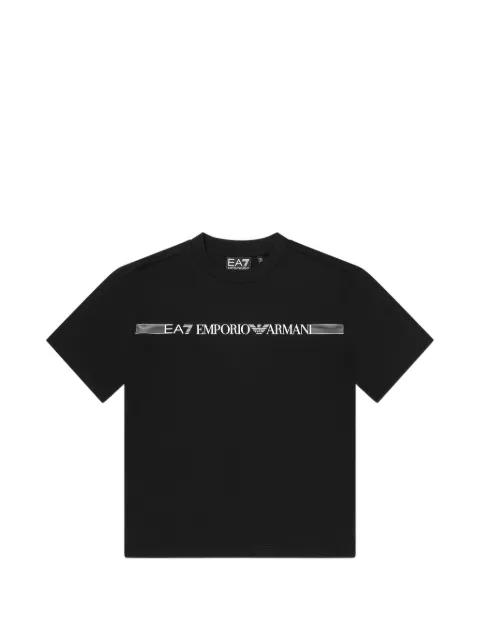 Emporio Armani Kids playera manga corta con logo
