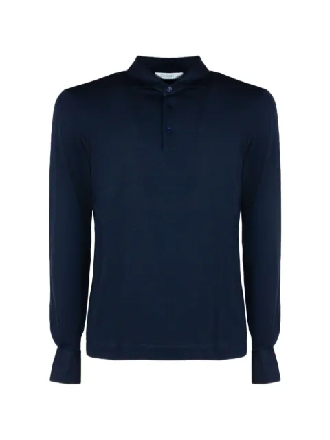 Cruciani long-sleeve polo shirt