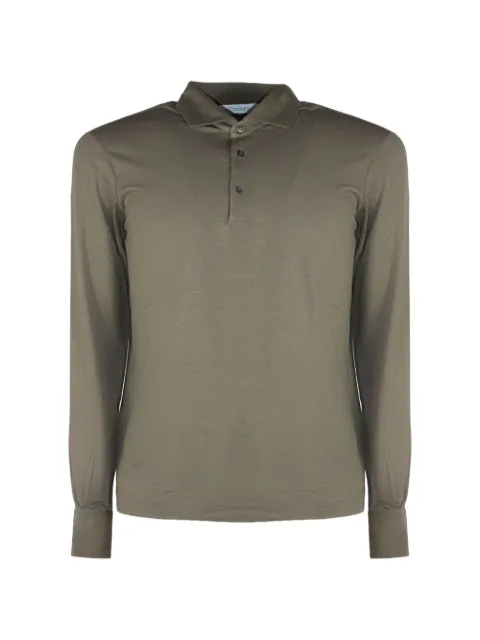 Cruciani long-sleeve polo shirt