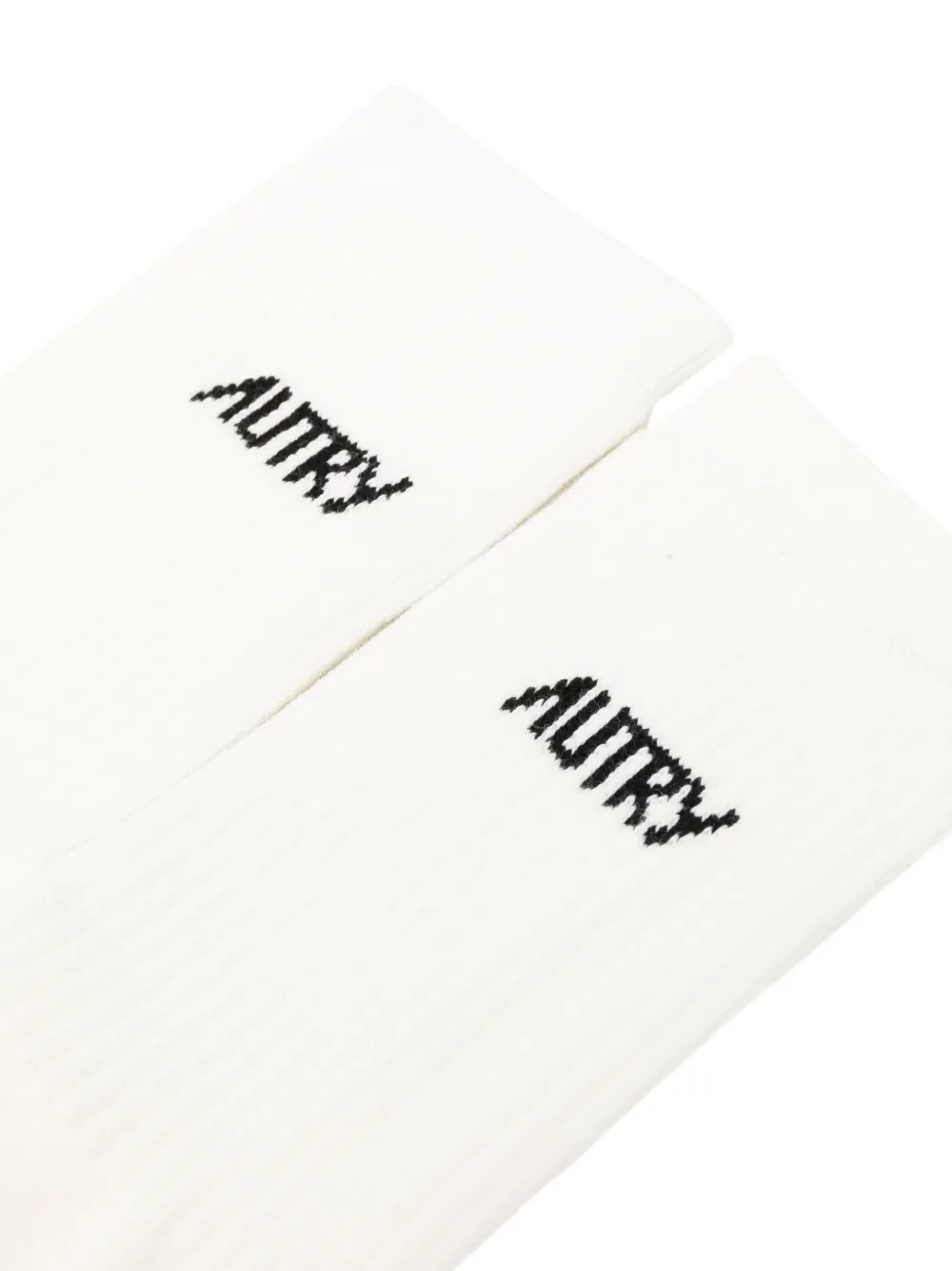  Autry Unic Stars Logo-detail Socks - Neutrals 