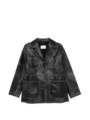 MM6 Maison Margiela シングルジャケット | ブラック | FARFETCH JP