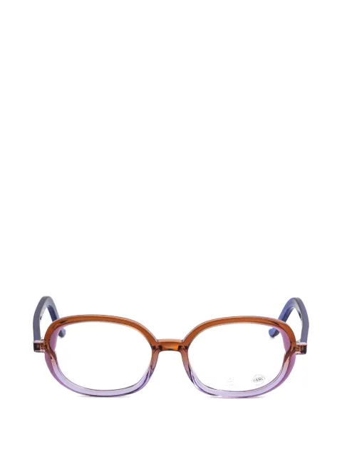 Face À Face oval frame glasses