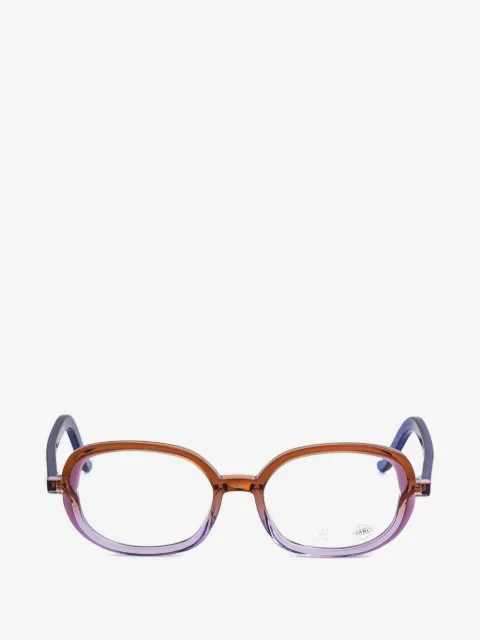 Face À Face oval frame glasses