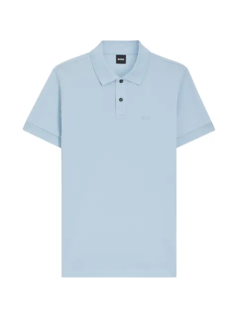 BOSS Camisa polo com detalhe de logo