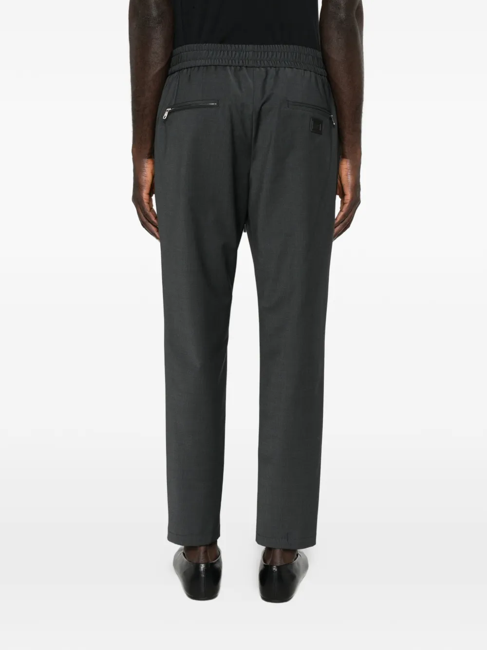zip drawstring trousers