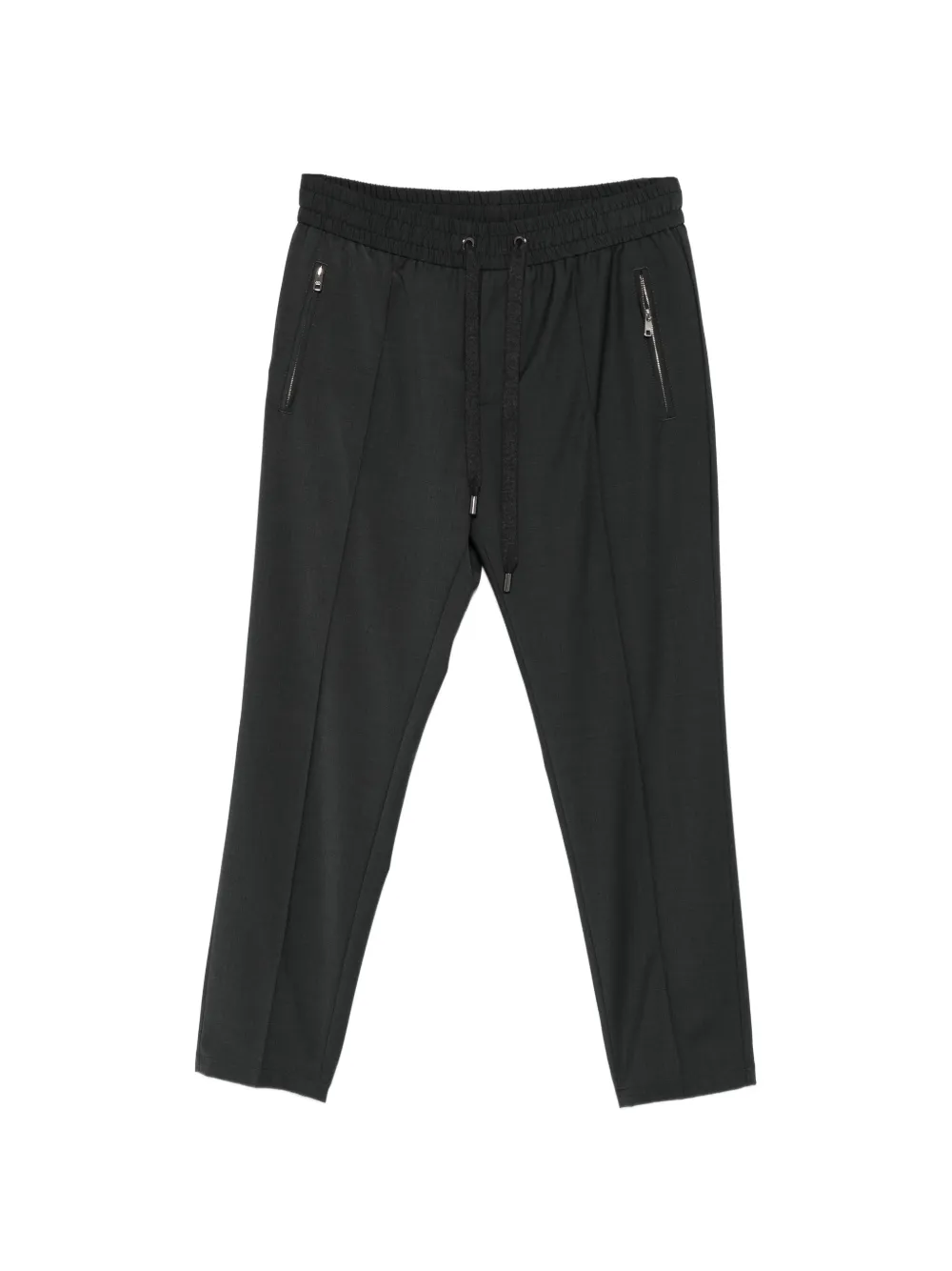 Dolce & Gabbana zip drawstring trousers - Grigio