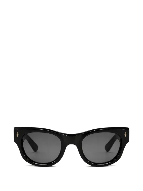 Jacques Marie Mage Browline Sunglasses in Black