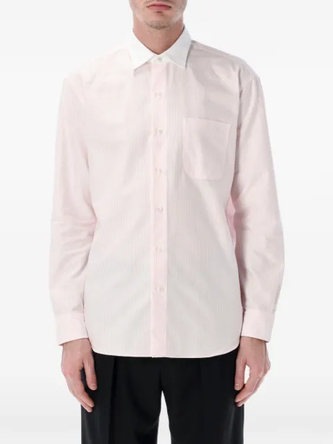 Salvatore Piccolo Alberto striped pocket shirt