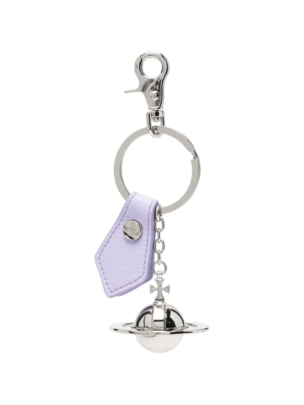 Vivienne Westwood 3D Orb keyring - Argento