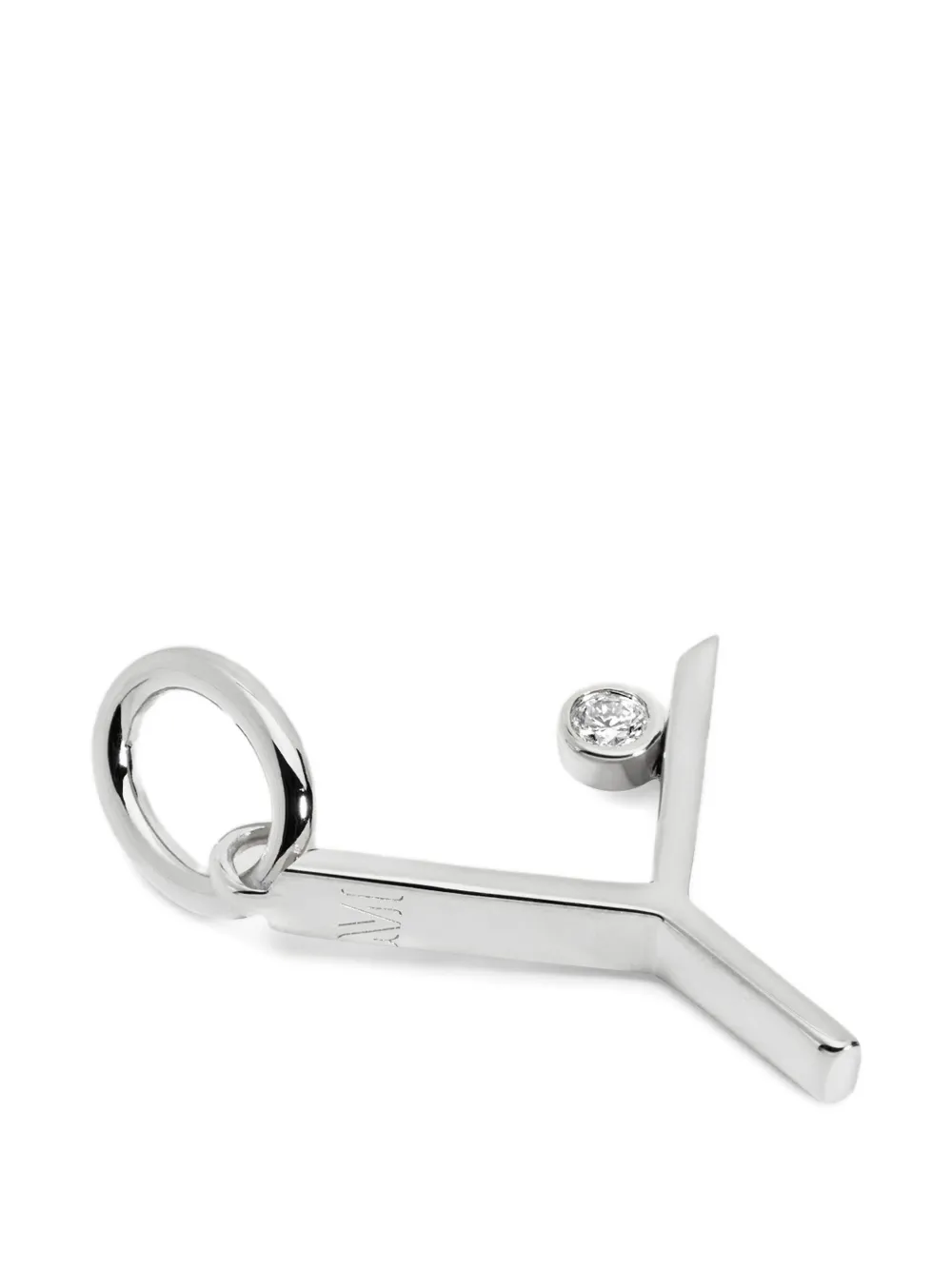 Diamond Initial Pendant
