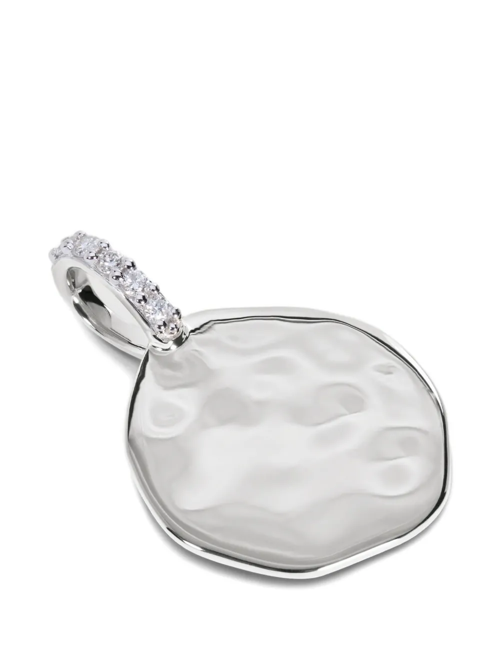Diamond Coin Pendant