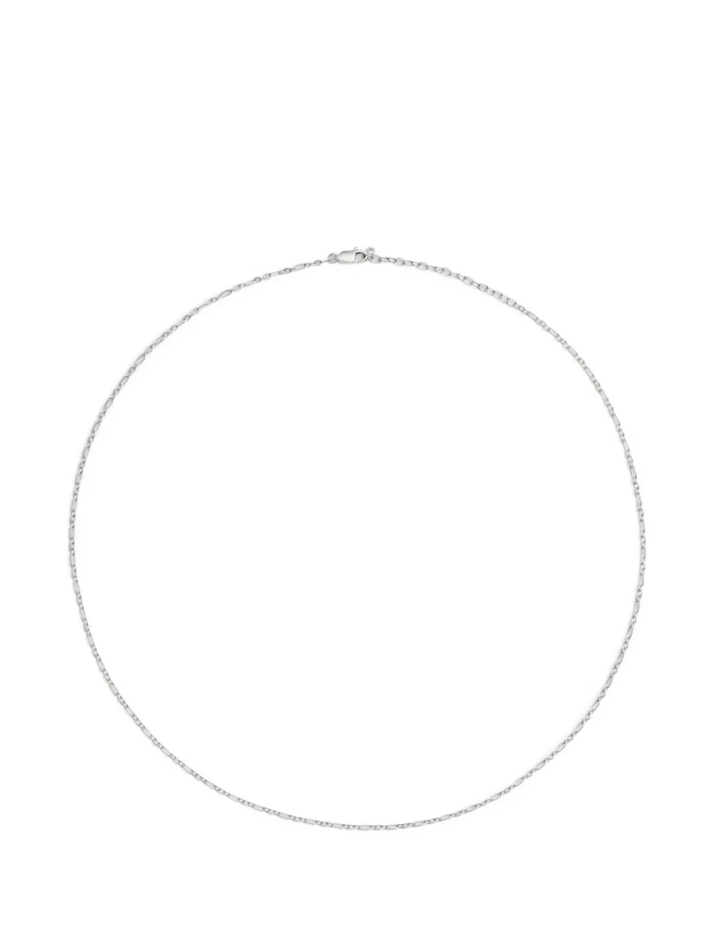 Monica Vinader Strukturierte Halskette - Silber