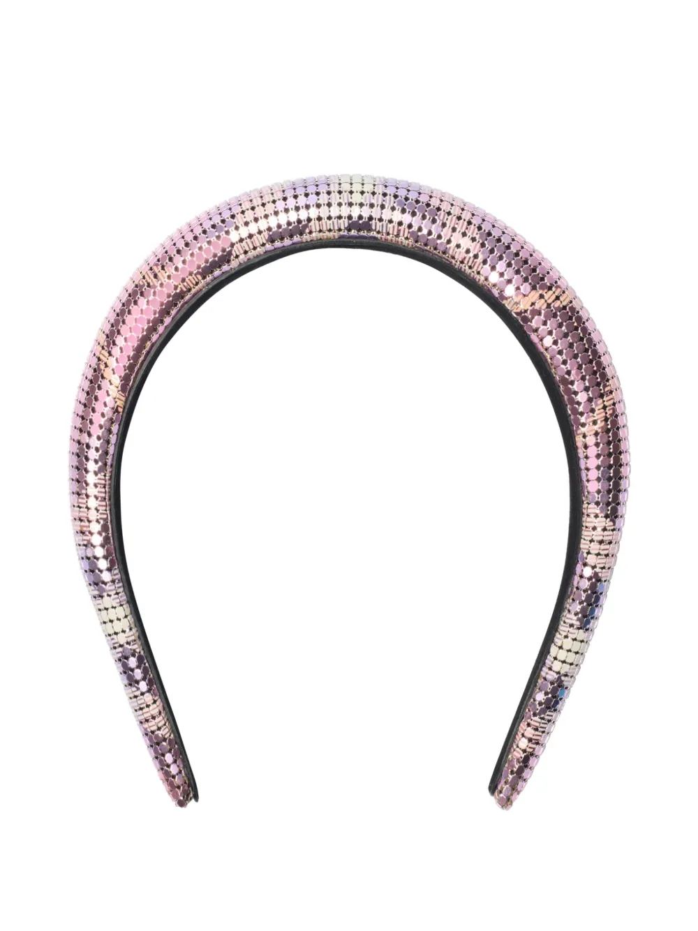 Burberry Check mesh headband - Rosa