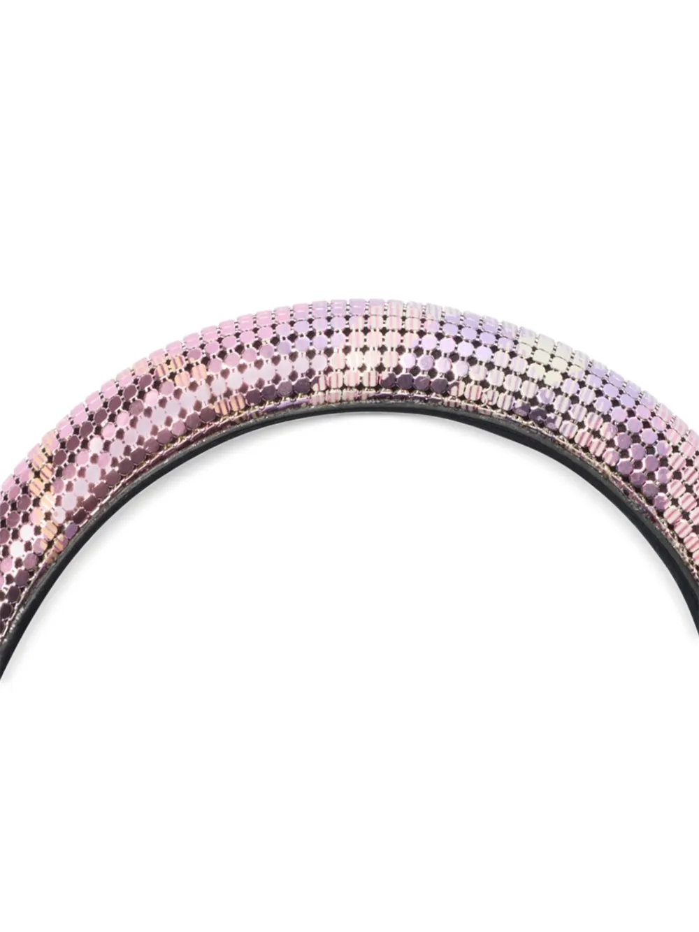  Burberry Check Mesh Headband - Pink 