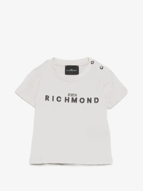 John Richmond Junior playera con logo estampado