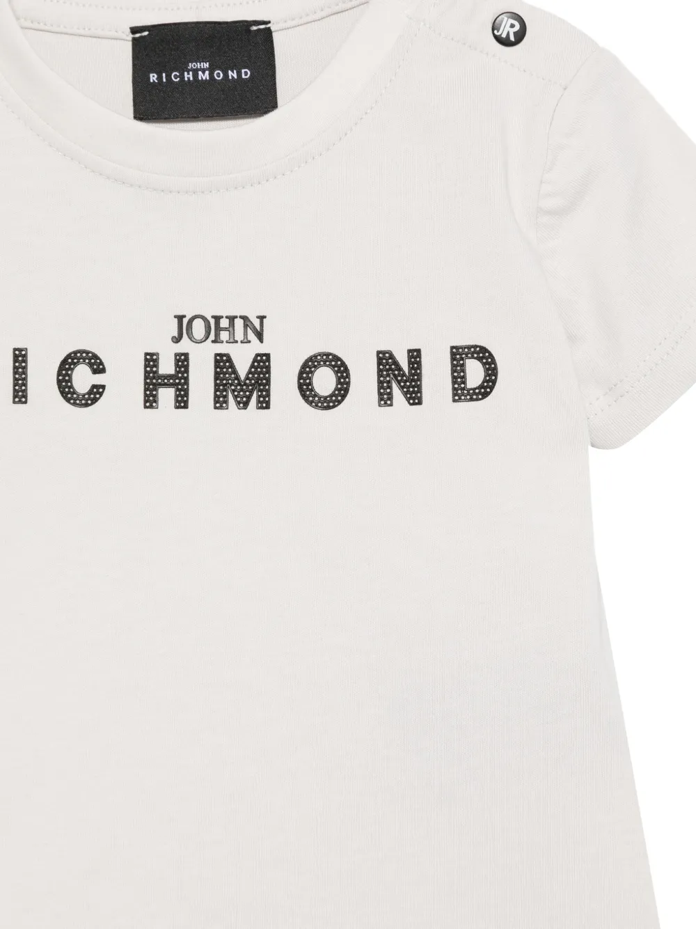  John Richmond Junior Logo T-shirt - Grey 