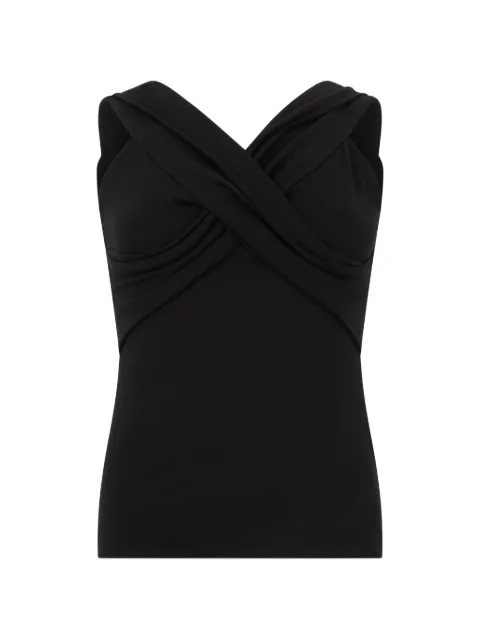 Emporio Armani ドレープ トップ