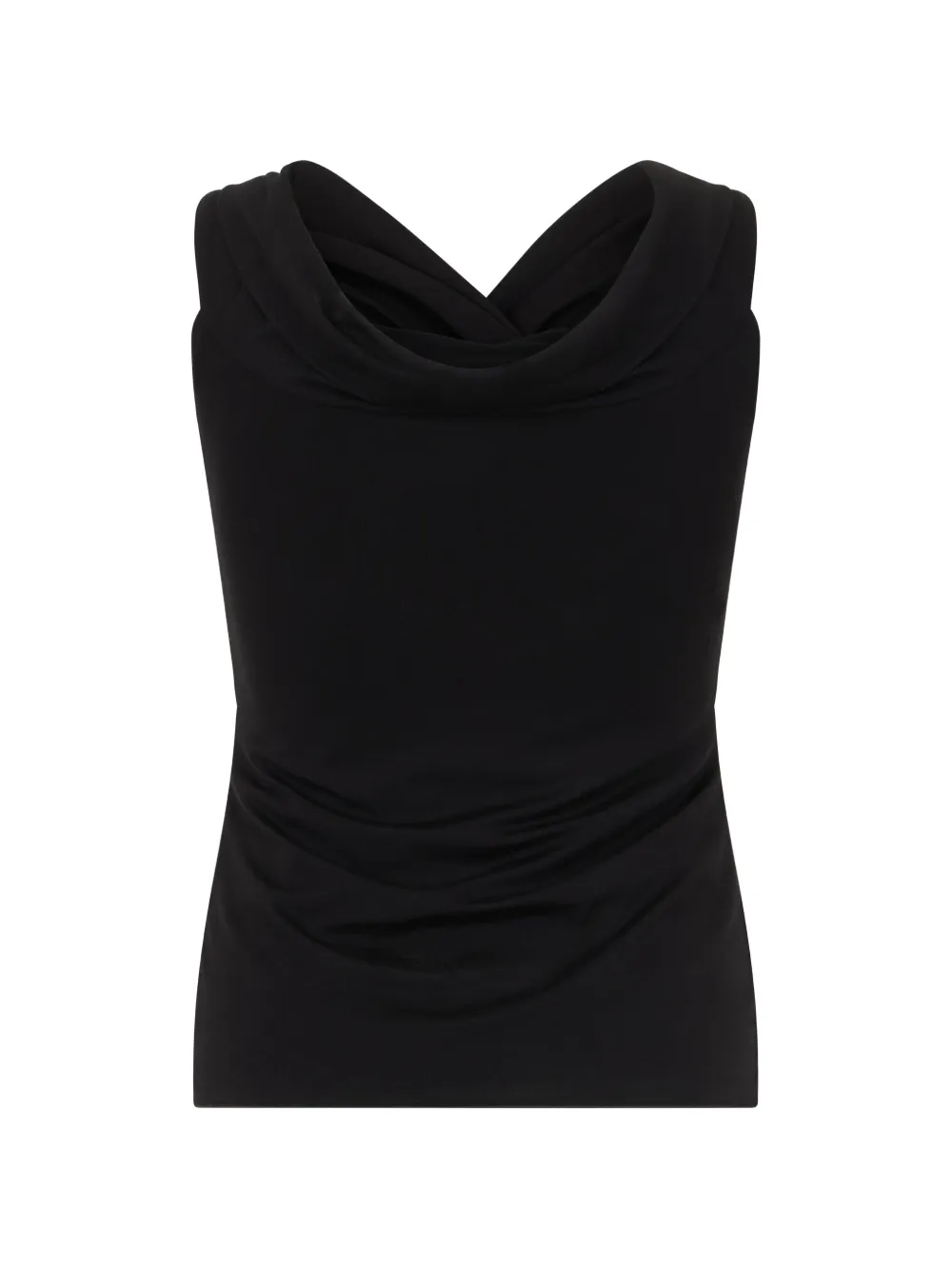 Emporio Armani Strapless top Zwart