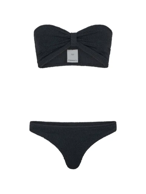 Hunza G Jean textured bikini