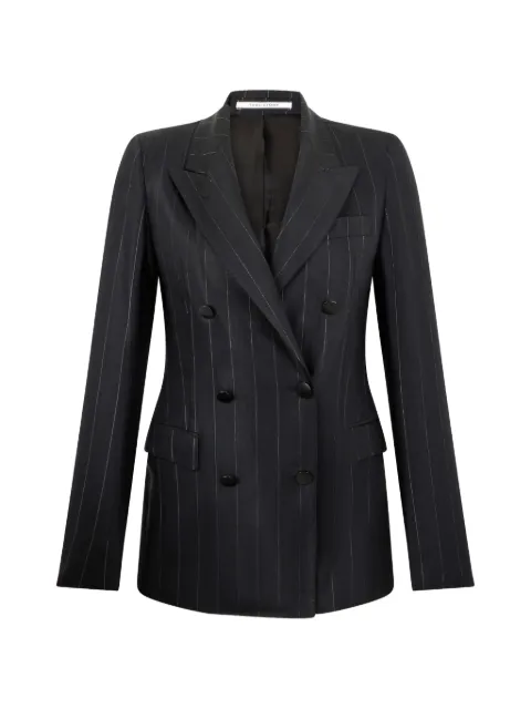Tagliatore blazer con rayas diplomáticas estampadas y doble botonadura