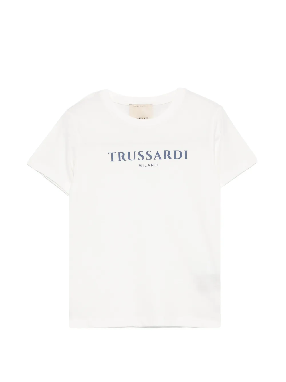 TRUSSARDI JUNIOR logo T-shirt - Bianco