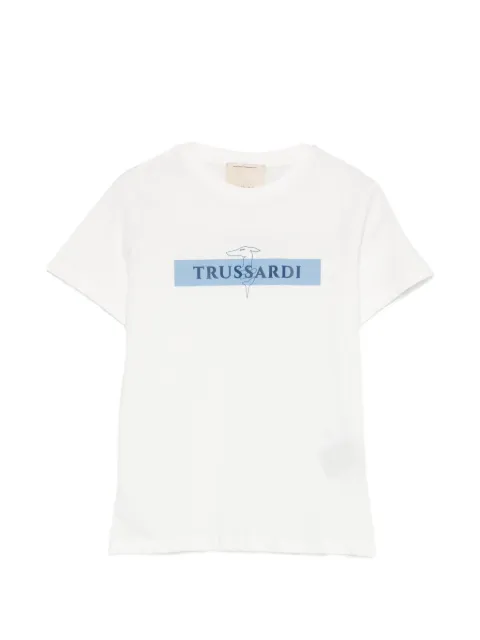 TRUSSARDI JUNIOR logo T-shirt
