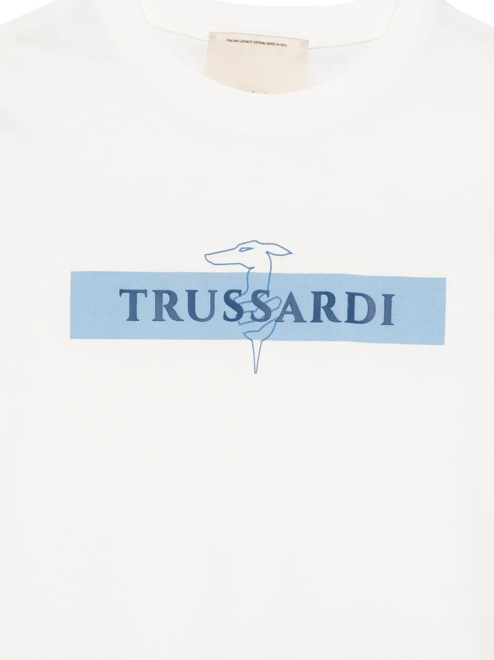  Trussardi Junior Logo T-shirt - White 