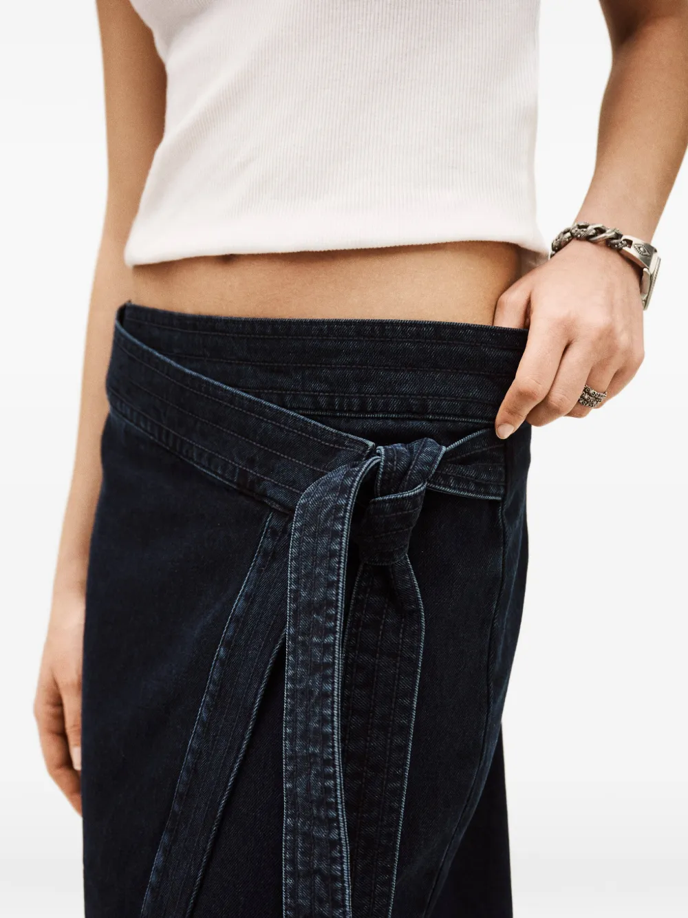 Timy Tie-Wrap Skirt