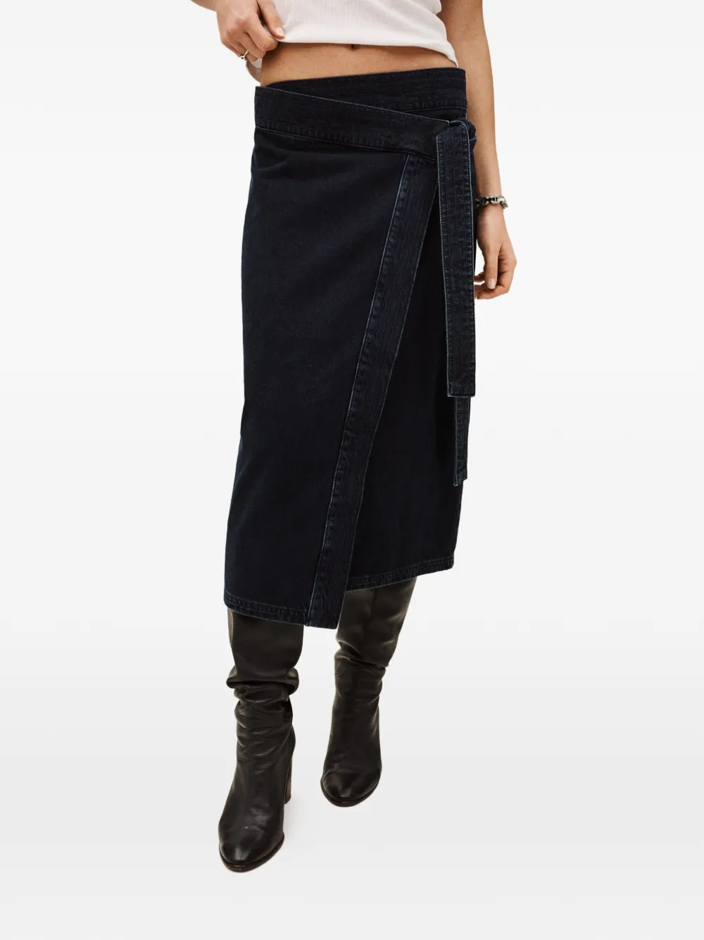 Timy Tie-Wrap Skirt