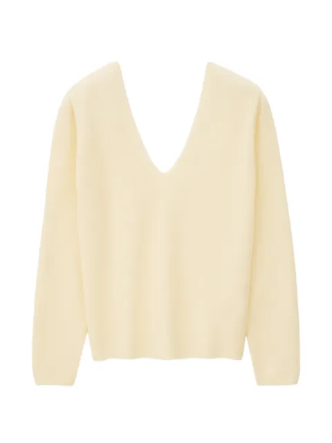 Ba&Sh Sollene V-neck knitted top
