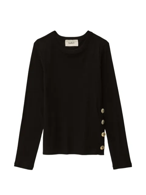 Ba&Sh Giulia buttoned-detail long-sleeve top